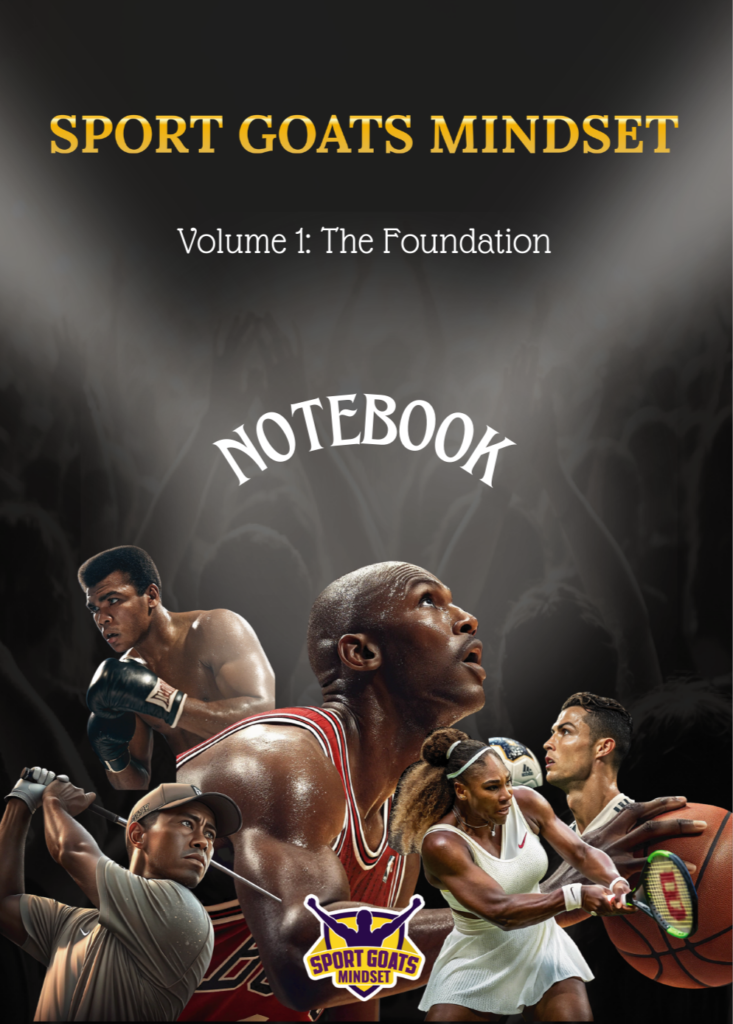 notebook sport goats mindset